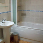 Photograph of the bathroom in Clougha View Cottage
